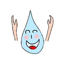 water drop sticker sticker #2489686
