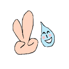 water drop sticker sticker #2489687