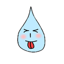water drop sticker sticker #2489691