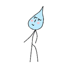 water drop sticker sticker #2489693