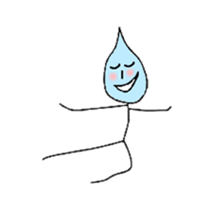 water drop sticker sticker #2489694