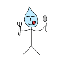 water drop sticker sticker #2489697