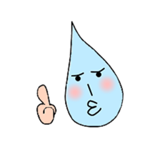 water drop sticker sticker #2489698