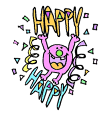 POPPIN MONSTER sticker #2489906