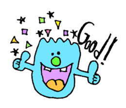 POPPIN MONSTER sticker #2489932