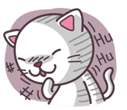 Miw miw cat 2 Have a nice day sticker #2490236