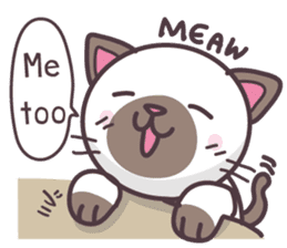 Miw miw cat 2 Have a nice day sticker #2490241
