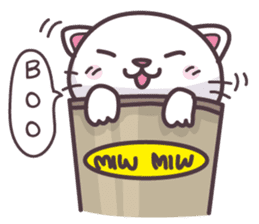 Miw miw cat 2 Have a nice day sticker #2490246