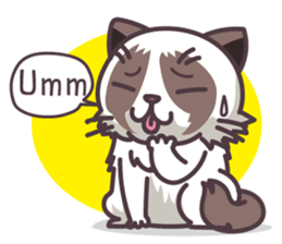 Miw miw cat 2 Have a nice day sticker #2490253