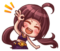 There is story in MOKOMT's painting. sticker #2490997