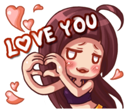 There is story in MOKOMT's painting. sticker #2491020