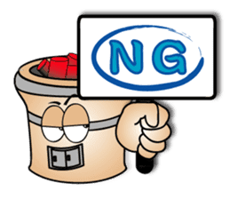 BBQ charcoal stove and stories sticker #2491063