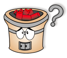 BBQ charcoal stove and stories sticker #2491071