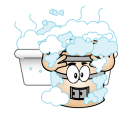 BBQ charcoal stove and stories sticker #2491085