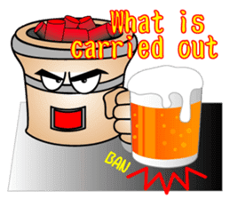 BBQ charcoal stove and stories sticker #2491088