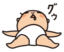 Baby Mochiko-chan sticker #2491670