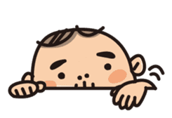 Baby Mochiko-chan sticker #2491678