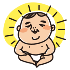 Baby Mochiko-chan sticker #2491685