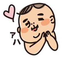 Baby Mochiko-chan sticker #2491689