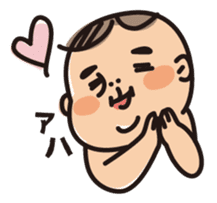 Baby Mochiko-chan sticker #2491689