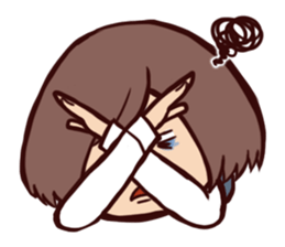 loser women sticker #2491796