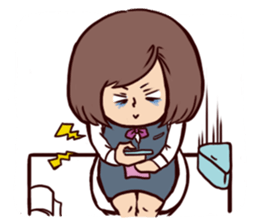 loser women sticker #2491813