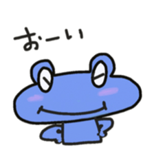 Frog KOMAME meets up some friends sticker #2491974