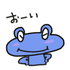 Frog KOMAME meets up some friends sticker #2491974