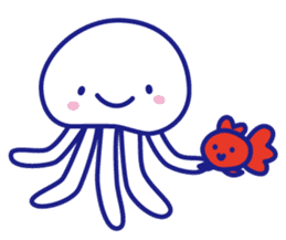Puriring Jellyfish sticker #2492098