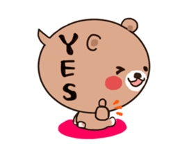 Talking kumachan sticker #2492933