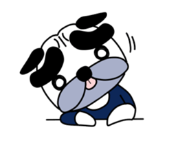 pug gu-san (They do not have characters) sticker #2493421