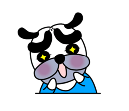 pug gu-san (They do not have characters) sticker #2493425