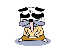 pug gu-san (They do not have characters) sticker #2493441