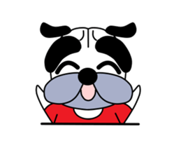 pug gu-san (They do not have characters) sticker #2493449