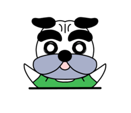 pug gu-san (They do not have characters) sticker #2493450
