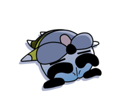 pug gu-san (They do not have characters) sticker #2493452