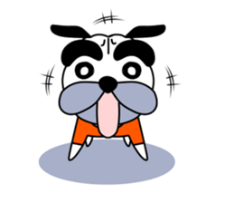 pug gu-san (They do not have characters) sticker #2493453