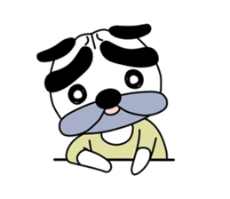 pug gu-san (They do not have characters) sticker #2493459