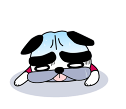 pug gu-san (They do not have characters) sticker #2493460