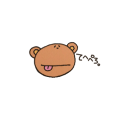 Daily life of lovely bear sticker #2493703