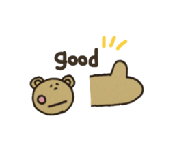 Daily life of lovely bear sticker #2493711