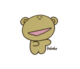 Daily life of lovely bear sticker #2493713