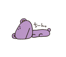 Daily life of lovely bear sticker #2493714