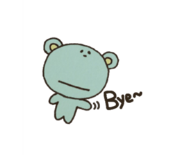 Daily life of lovely bear sticker #2493719