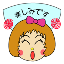 "Desu-chan" of loose honorific sticker #2493763