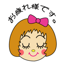 "Desu-chan" of loose honorific sticker #2493768