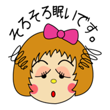 "Desu-chan" of loose honorific sticker #2493771