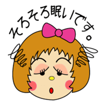 "Desu-chan" of loose honorific sticker #2493771