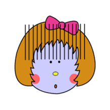 "Desu-chan" of loose honorific sticker #2493778