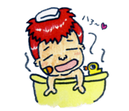 BABY-ZO a naughty boy and merry friends. sticker #2494705